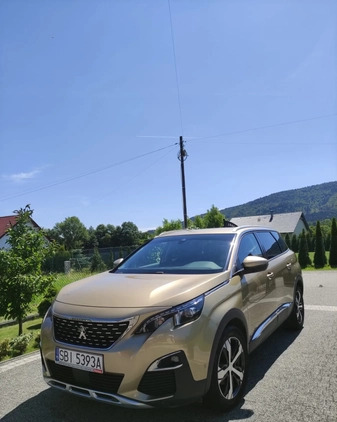 Peugeot 5008 cena 84850 przebieg: 74000, rok produkcji 2017 z Biała małe 154